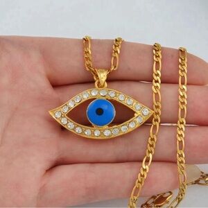 Evil eye necklace
